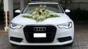 Wedding car decoration
