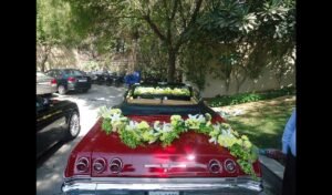 Wedding car decoration