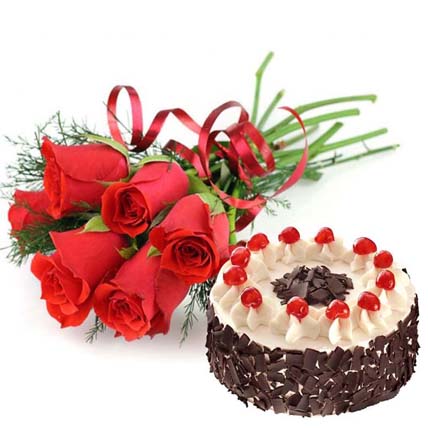 flower n cake Combo