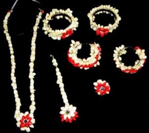 Flower Jewellery for Mehndi