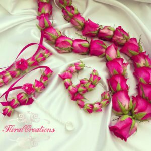 Flower Jewellery for Mehndi