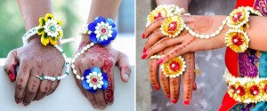 Flower Jewellery for Mehndi