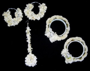 Flower Jewellery for Mehndi