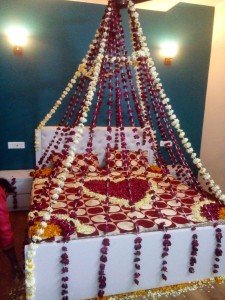 1st night bedroom decoration