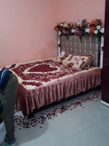 1st night bedroom decoration