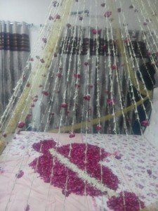 1st night bedroom decoration