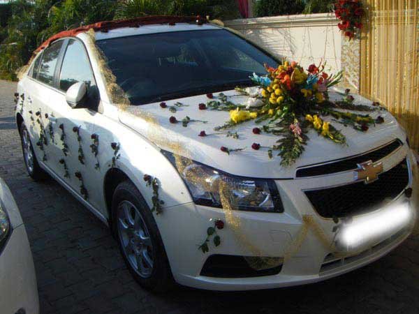 Wedding Car Decoration near me
