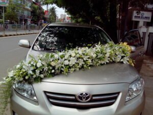 Wedding Car flower Decoration