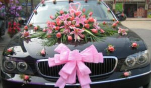 Wedding Car flower Decoration