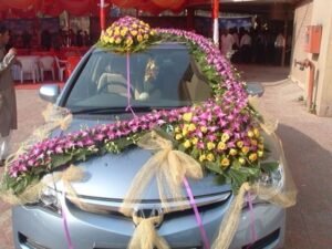 Wedding Car flower Decoration