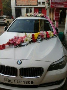 Wedding Car flower Decoration
