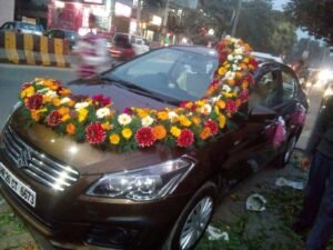 Wedding Car flower Decoration