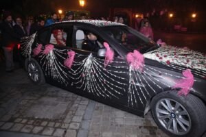Wedding Car flower Decoration