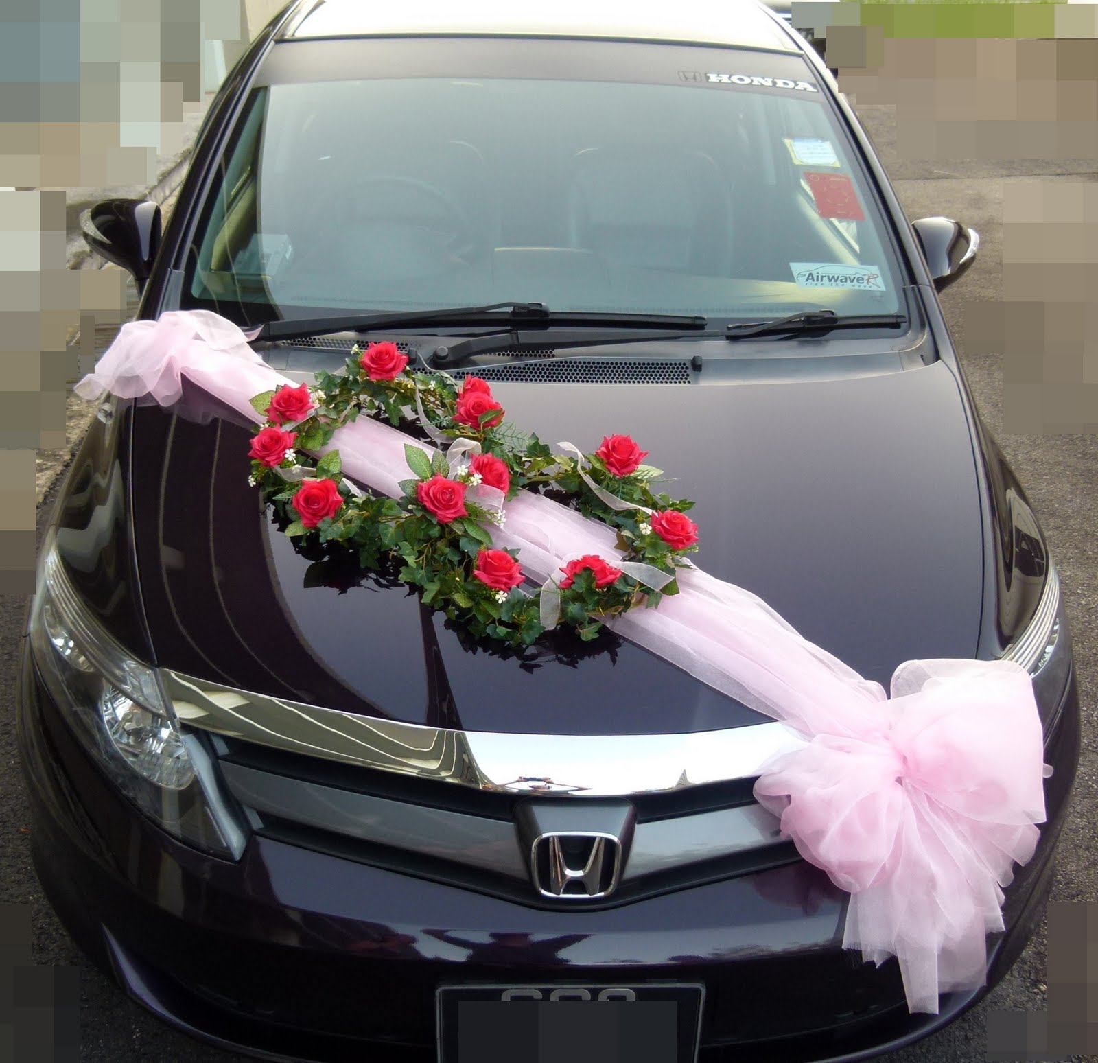 wedding car decoration (70) - Florist Chain - Flower Delivery near me