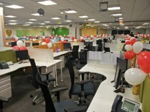 15 august balloon decoration in office