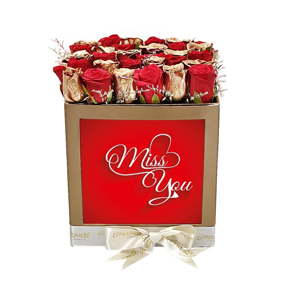 Miss You Flowers box Miss You Flowers box
