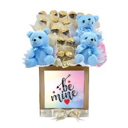 be mine personalized flower