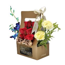 personalized flower box