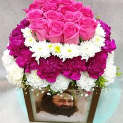photo flower box arrangements