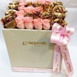 flower In Leather Box