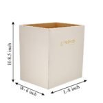 leather box arrangement