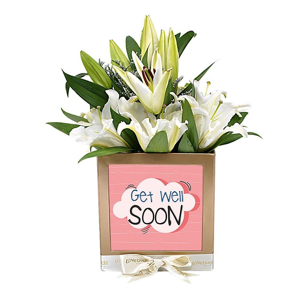 Get Well Soon Flower Box Florist Chain Flower Delivery near me