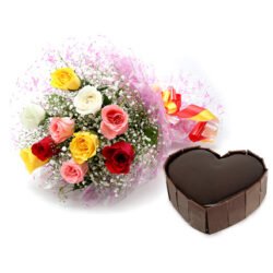 Love With Colorful Roses