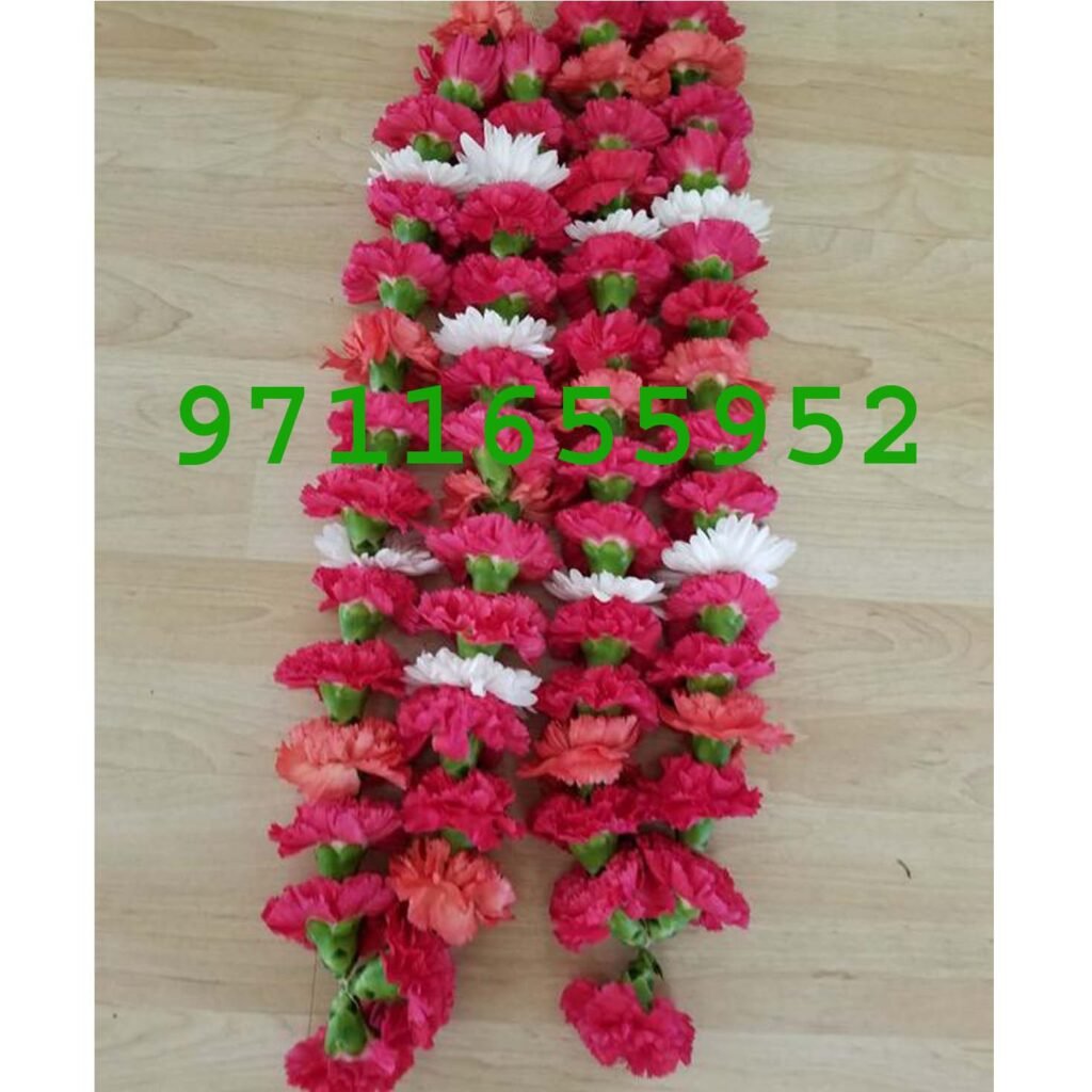 Red Carnation Jaimala Florist Chain Flower Delivery near me
