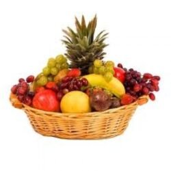 Fresh Fruit Casino Basket