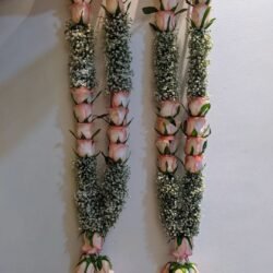 Peach Rose Varmala